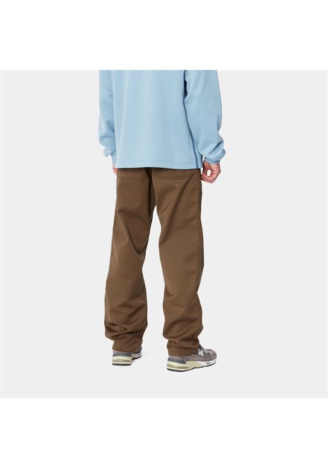 pantaloni simple l32 uomo chocolate in poliestere CARHARTT WIP | I0200752Y.02